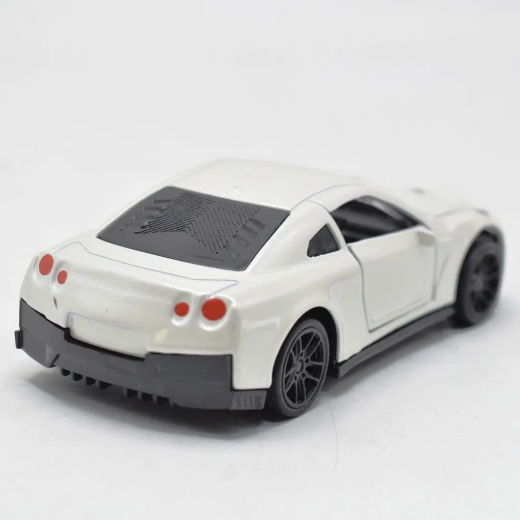 Diecast Sports Car Toy White 1-12Yrs Metal Openable Doors