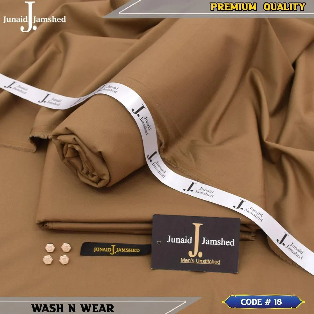 Men's Unstitched Mustard Shalwar Kameez DE-18